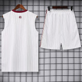 2025-26 ARS White Tank top and shorts suit