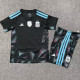 2026-27 Argentina Black Goalkeeper Kids Soccer Jersey