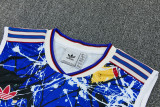 2026-27 Man Utd Blue Tank top and shorts suit