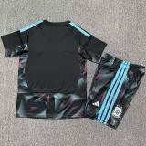2026-27 Argentina Black Goalkeeper Kids Soccer Jersey
