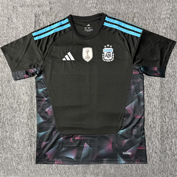2026-27 Argentina Black Goalkeeper Fans Soccer Jersey