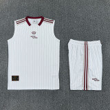 2025-26 ARS White Tank top and shorts suit