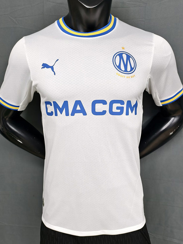 2026-27 Marseille Home Player Version Soccer Jersey