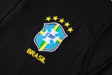 2026-27 Brazil Black Half Pull Tracksuit #B26035(半拉链)