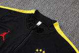 2026-27 Brazil Black Half Pull Tracksuit #B26035(半拉链)