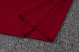 2026-27 Spain Brown Red Half Pull Tracksuit #B26036(半拉链)