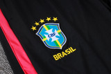2026-27 Brazil Black Half Pull Tracksuit #B26034(半拉链)