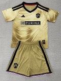 2026-27 ST Louis City Away Kids Soccer Jersey (带章)