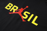 2026-27 Brazil Black Half Pull Tracksuit #B26035(半拉链)