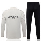 2026-27 Man City Beige Half Pull Tracksuit #B26038(半拉链)