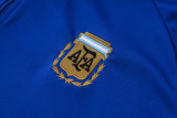 2026-27 Argentina Fancy blue Half Pull Tracksuit #B26037(半拉链)