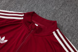 2026-27 Spain Brown Red Half Pull Tracksuit #B26036(半拉链)