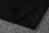 2026-27 PSG Black Half Pull Tracksuit #B26033(半拉链)
