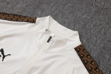 2026-27 Man City Beige Half Pull Tracksuit #B26038(半拉链)