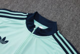 2026-27 Germany Light green Half Pull Tracksuit #B26040(半拉链)