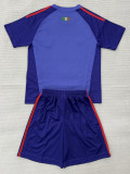 2026-27 Mexico Purple Goalkeeper Kids Soccer Jersey