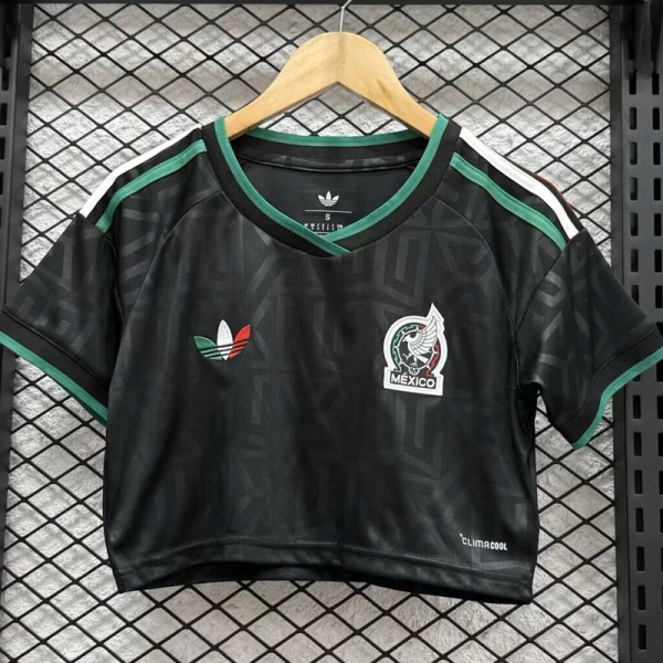 2026 World Cup Mexico Third Women Cheerleader Shirt (女啦啦短袖)