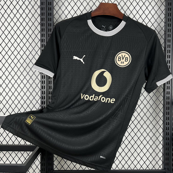 2025-26 Dortmund Rote Erde 100th Anniversary Fans Soccer Jersey