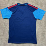 2026-27 Spain Blue Polo Short Sleeve (半拉链)