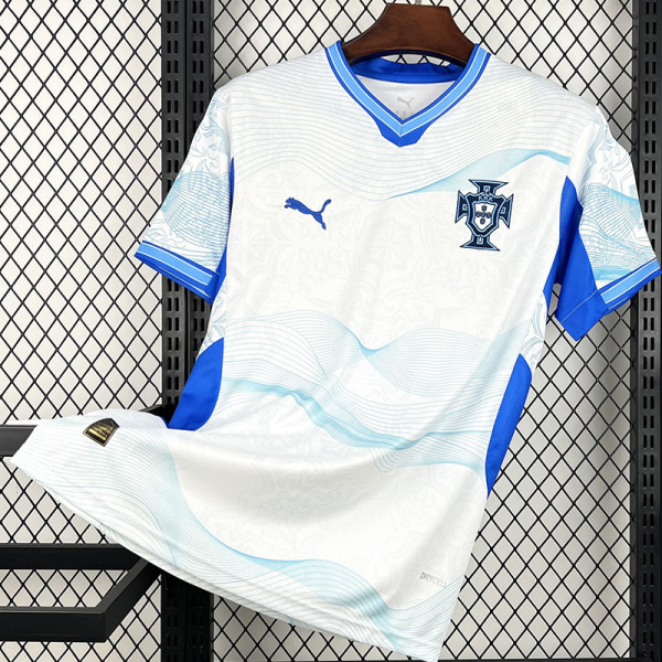 2026-27 Portugal Blue White Special Edition Fans Training shirts