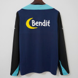 2025-26 Norway Royal blue Top Half Pull Tracksuit (半拉上衣)