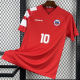 1994 Chile Home #10 Retro Soccer Jersey