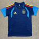 2026-27 Spain Blue Polo Short Sleeve (半拉链)