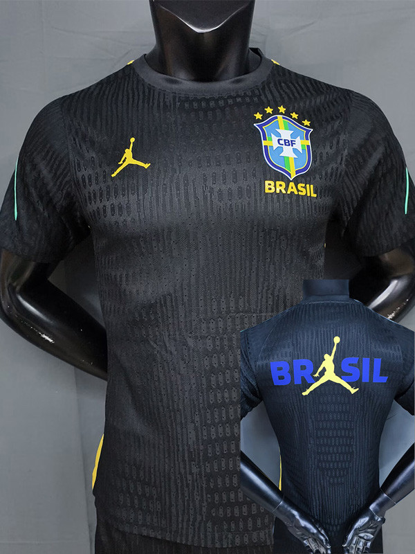 2026-27 Brazil Black Player Version Training shirts