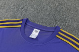 2026-27 Man Utd Purple Short shirts and Long trousers Suit (圆领)