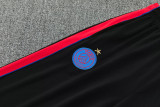 2026-27 PSG Black Half Pull Tracksuit (半拉链)