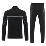 2026-27 PSG Jordan Black Windbreaker Suit (风衣套装)