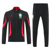 2026-27 Brazil Black Windbreaker Suit (风衣套装)