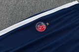 2026-27 PSG White Half Pull Tracksuit (半拉链)