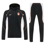 2026-27 CHE Black Windbreaker Suit (Hoodie)(风衣套装)