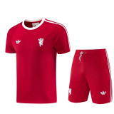2026-27 Man Utd Red Training Short Suit