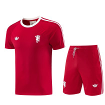2026-27 Man Utd Red Training Short Suit