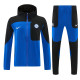 2026-27 INT Black blue Windbreaker Suit (Hoodie)(风衣套装)