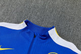 2026-27 CHE Fancy blue Half Pull Tracksuit (半拉链)