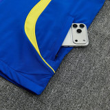 2026-27 Brazil Fancy blue Windbreaker Suit (风衣套装)