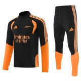 2026-27 ARS Black Half Pull Tracksuit (半拉链)