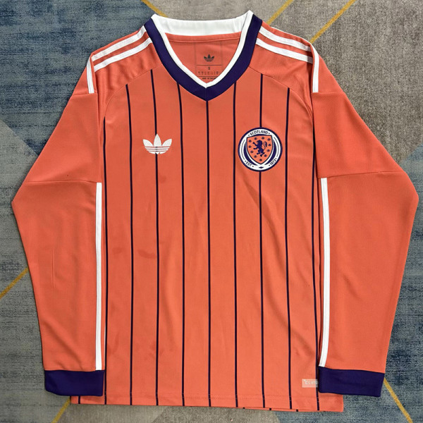 2026-27 Scotland Away Long Sleeve Soccer Jersey (长袖)