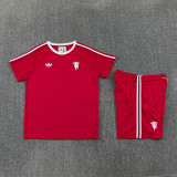 2026-27 Man Utd Red Training Short Suit