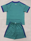 2026-27 Argentina Green Goalkeeper Kids Soccer Jersey