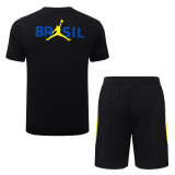 2026-27 Brazil Black Training Short Suit #J26027