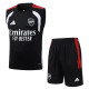 2026-27 ARS Black Tank top and shorts suit #D26025