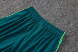 2026-27 Brazil Lake blue Tank top and shorts suit #D26030