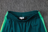 2026-27 Brazil Lake blue Tank top and shorts suit #D26030