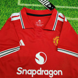 2026-27 Man Utd Home Kids Soccer Jersey
