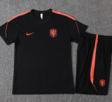 2026-27 Netherlands Black Training Short Suit #J26029