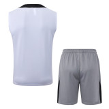 2026-27 PSG White Tank top and shorts suit #D26027